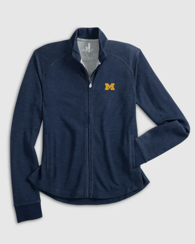 Women's Michigan Tomi Full Zip Jacket sold by Johnnie-O
