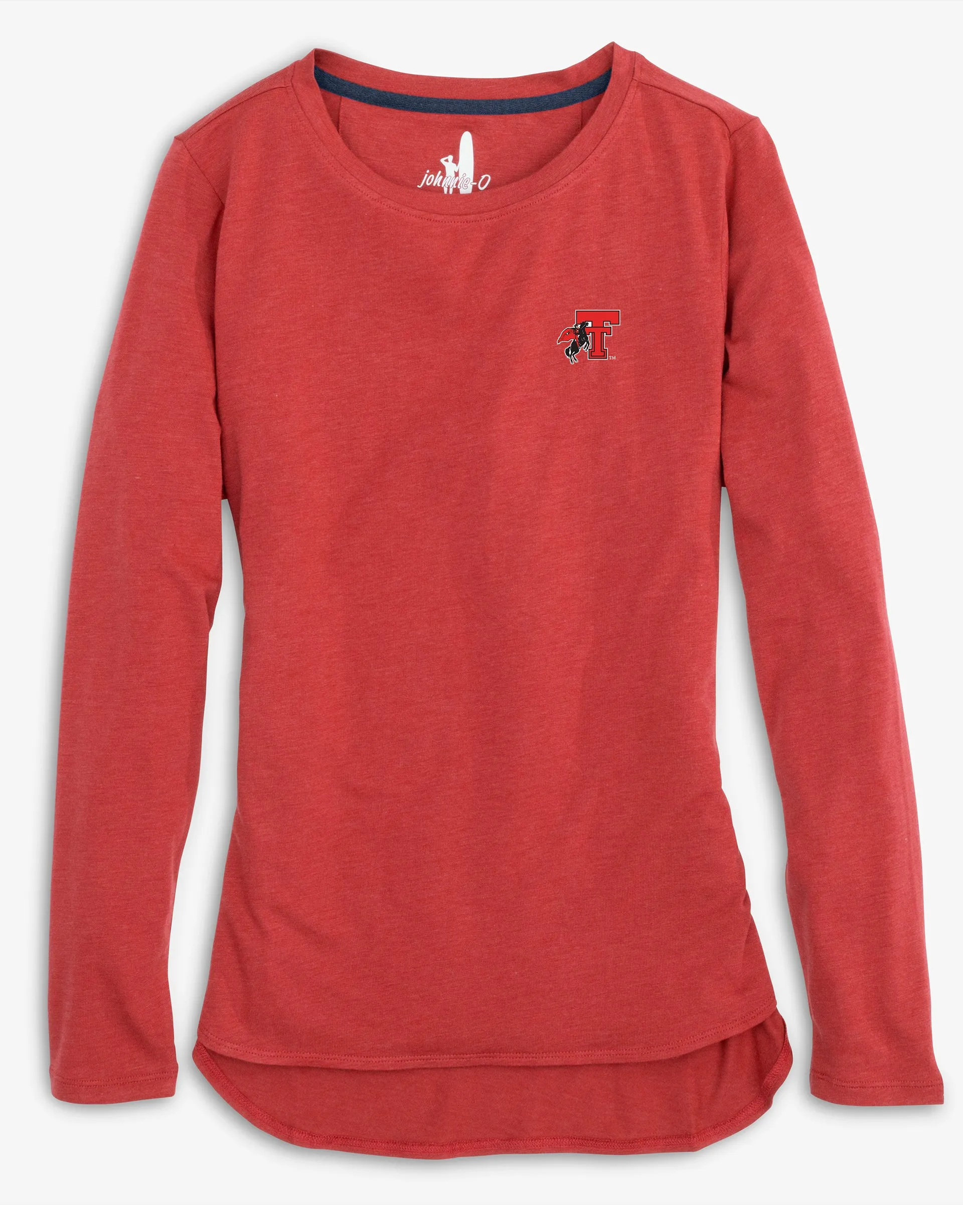 Women's Texas Tech Addison Long Sleeve T-Shirt - Vault Logo sold by Johnnie-O