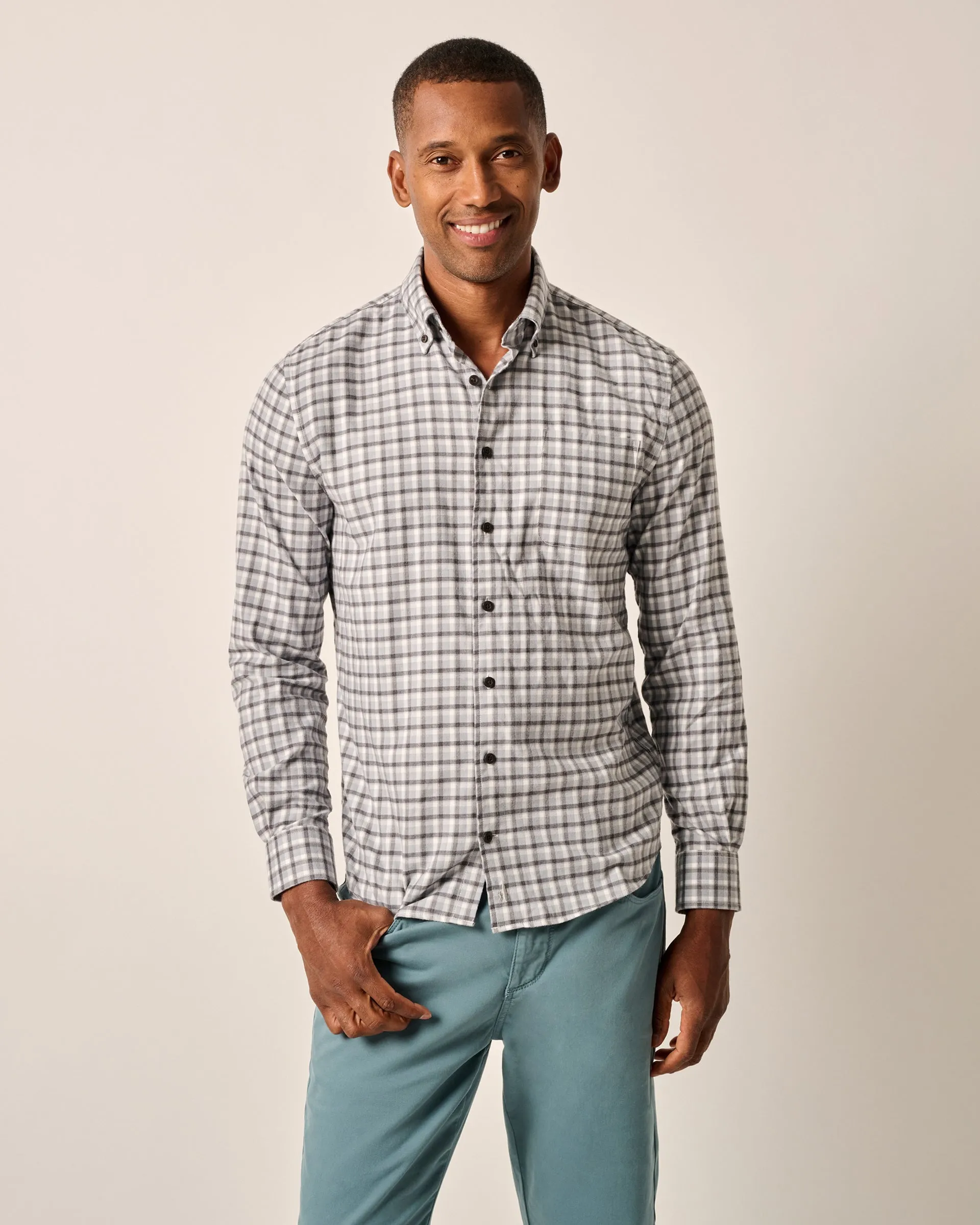 Hangin' Out Performance Button Up Shirt - Tally sold by Johnnie-O product image thumbnail 2
