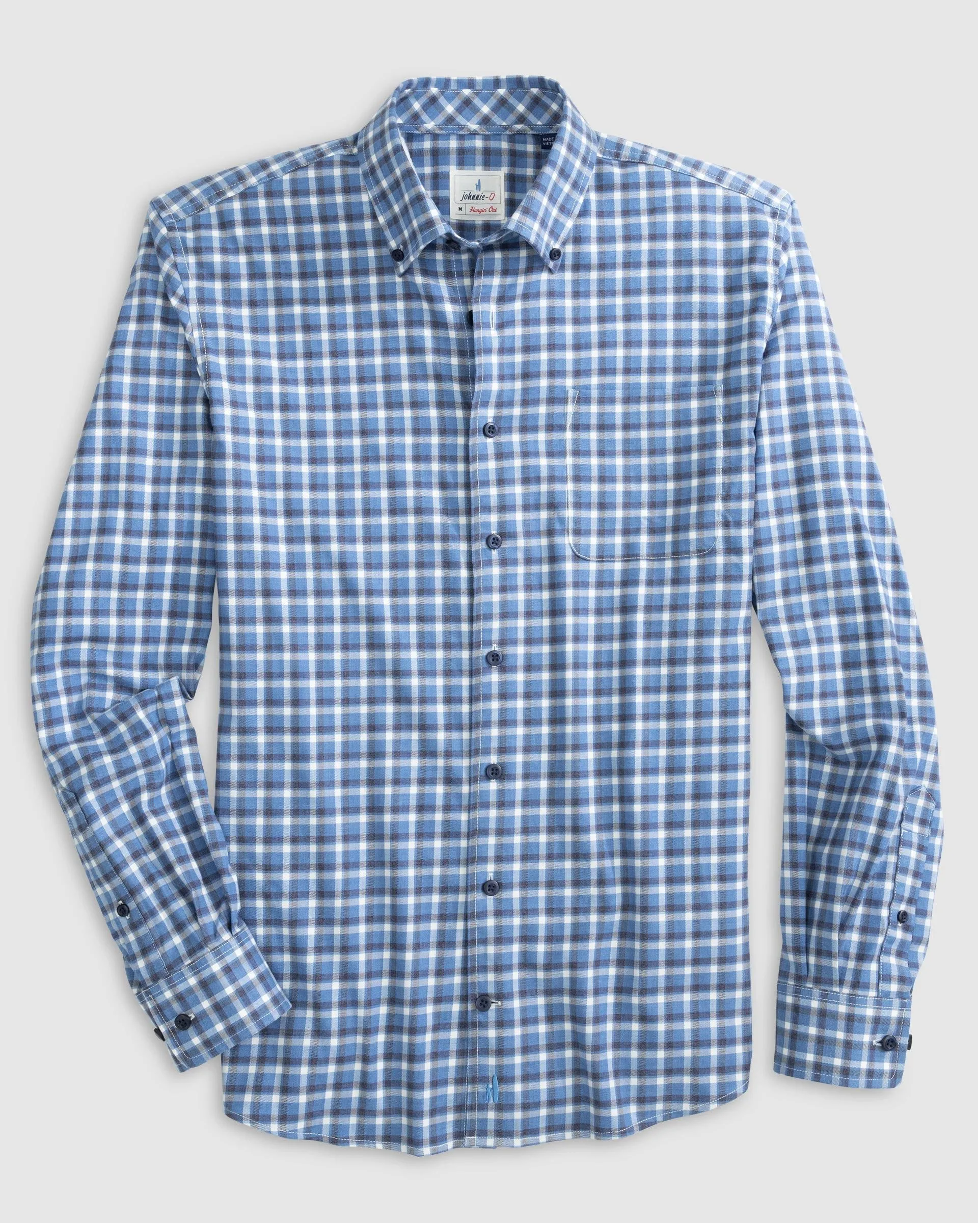 Hangin' Out Performance Button Up Shirt - Tally sold by Johnnie-O product image thumbnail 5