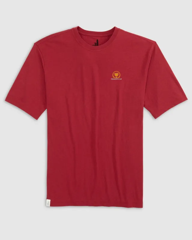 2024 President's Cup Heathered Spencer T-Shirt sold by Johnnie-O