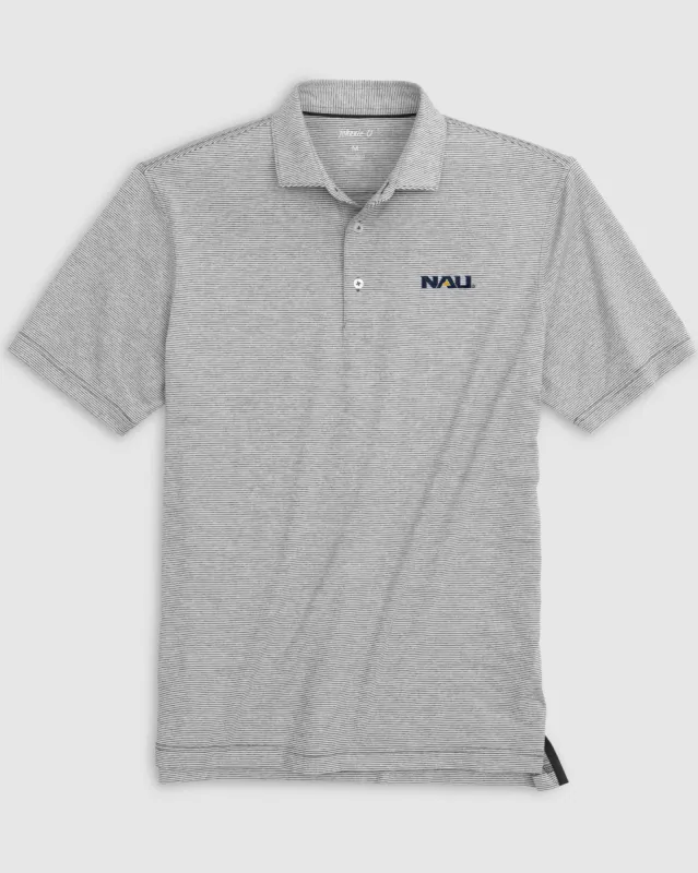 Northern Arizona Lyndonn Striped Jersey Performance Polo sold by Johnnie-O
