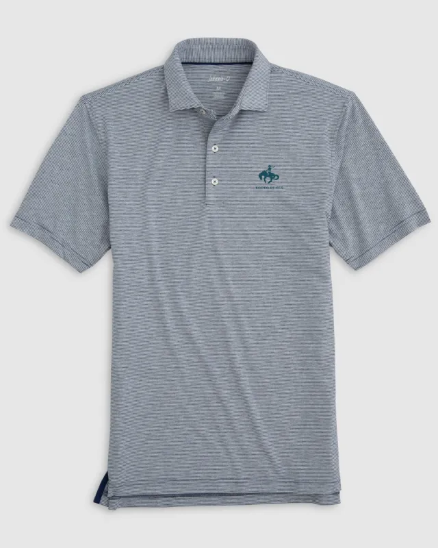 Rodeo Dunes Lyndon Striped Jersey Performance Polo sold by Johnnie-O
