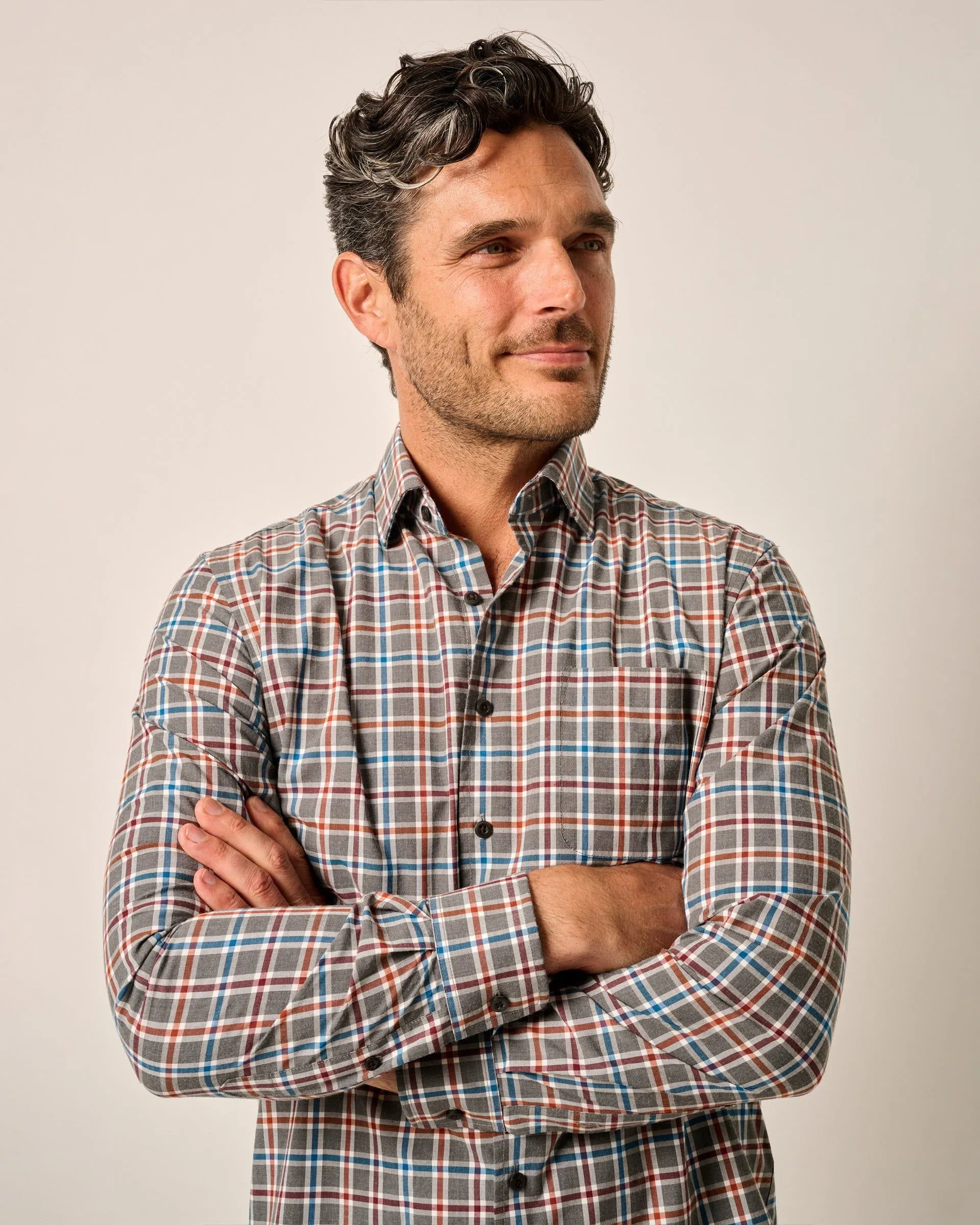 Hangin' Out Performance Button Up Shirt - York sold by Johnnie-O product image thumbnail 5