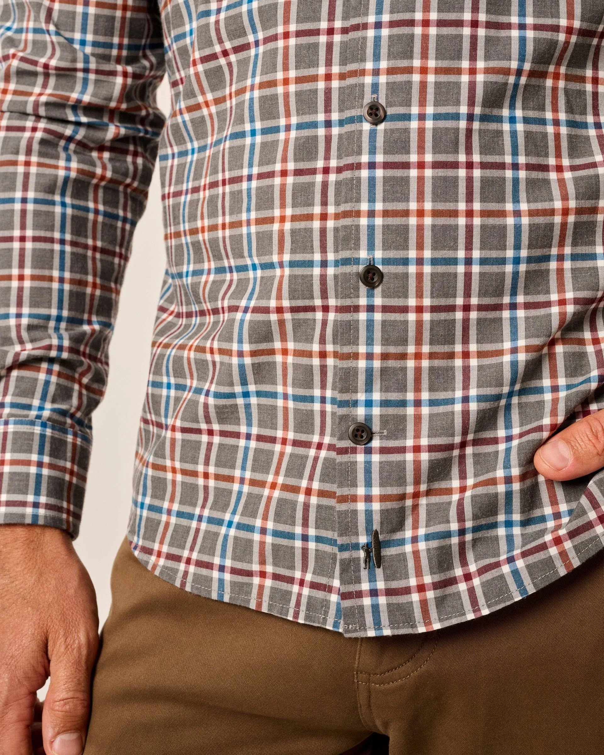 Hangin' Out Performance Button Up Shirt - York sold by Johnnie-O product image thumbnail 3