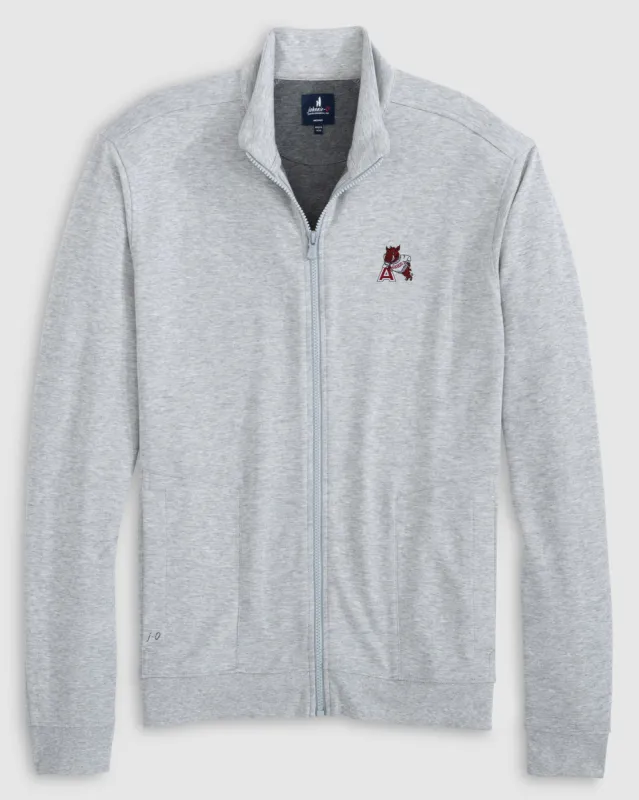 Arkansas State Holton Knit Track Jacket - Vault Logo sold by Johnnie-O