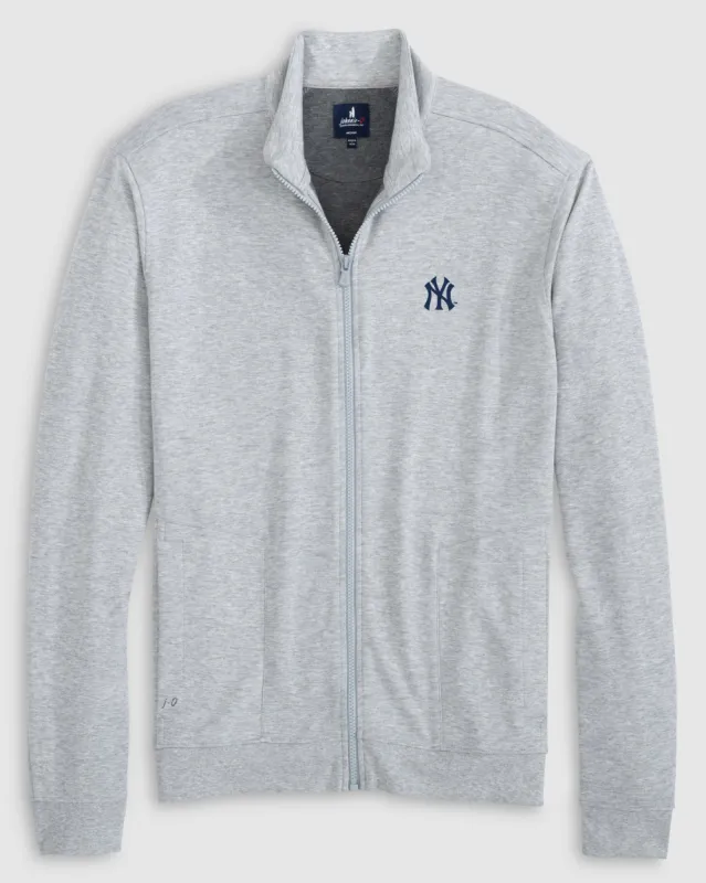 New York Yankees Holton Knit Track Jacket sold by Johnnie-O