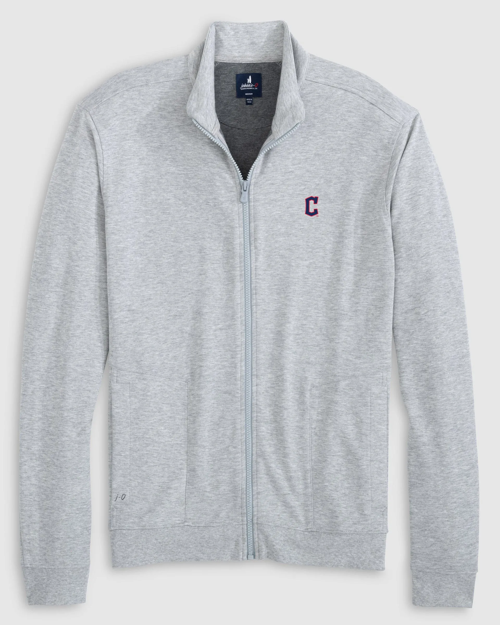 Cleveland Guardians Holton Knit Track Jacket sold by Johnnie-O