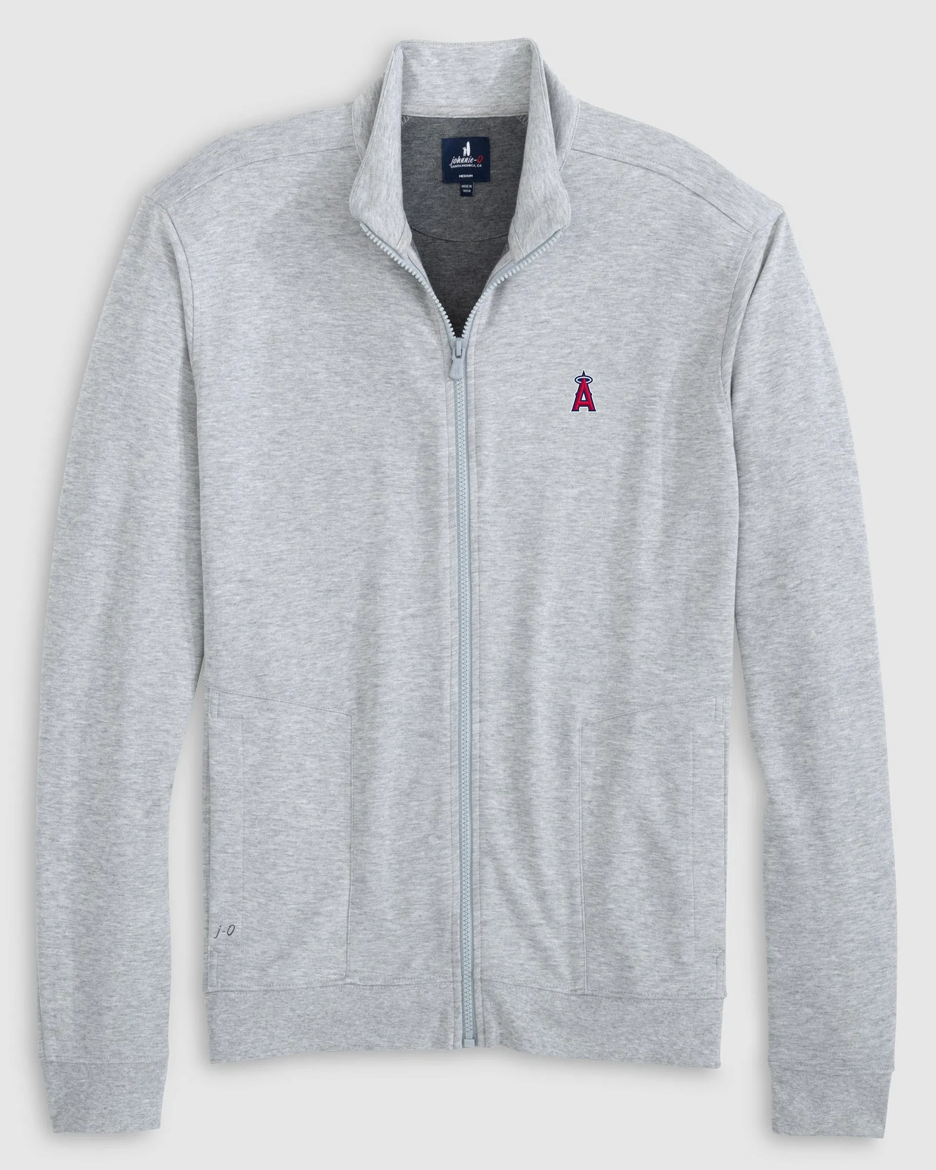 Los Angeles Angels Holton Knit Track Jacket sold by Johnnie-O