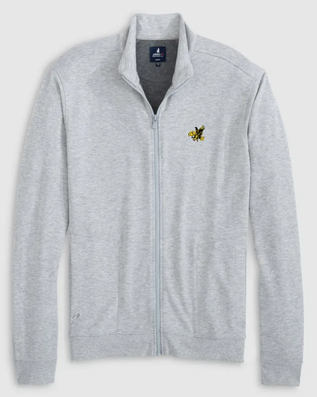 University of Iowa Holton Knit Track Jacket - Vault Logo sold by Johnnie-O