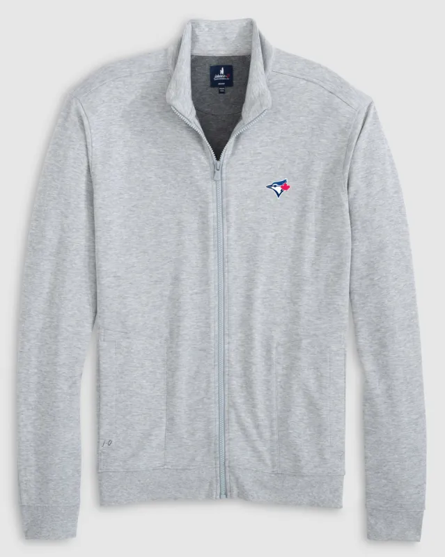 Toronto BlueJays Holton Knit Track Jacket sold by Johnnie-O