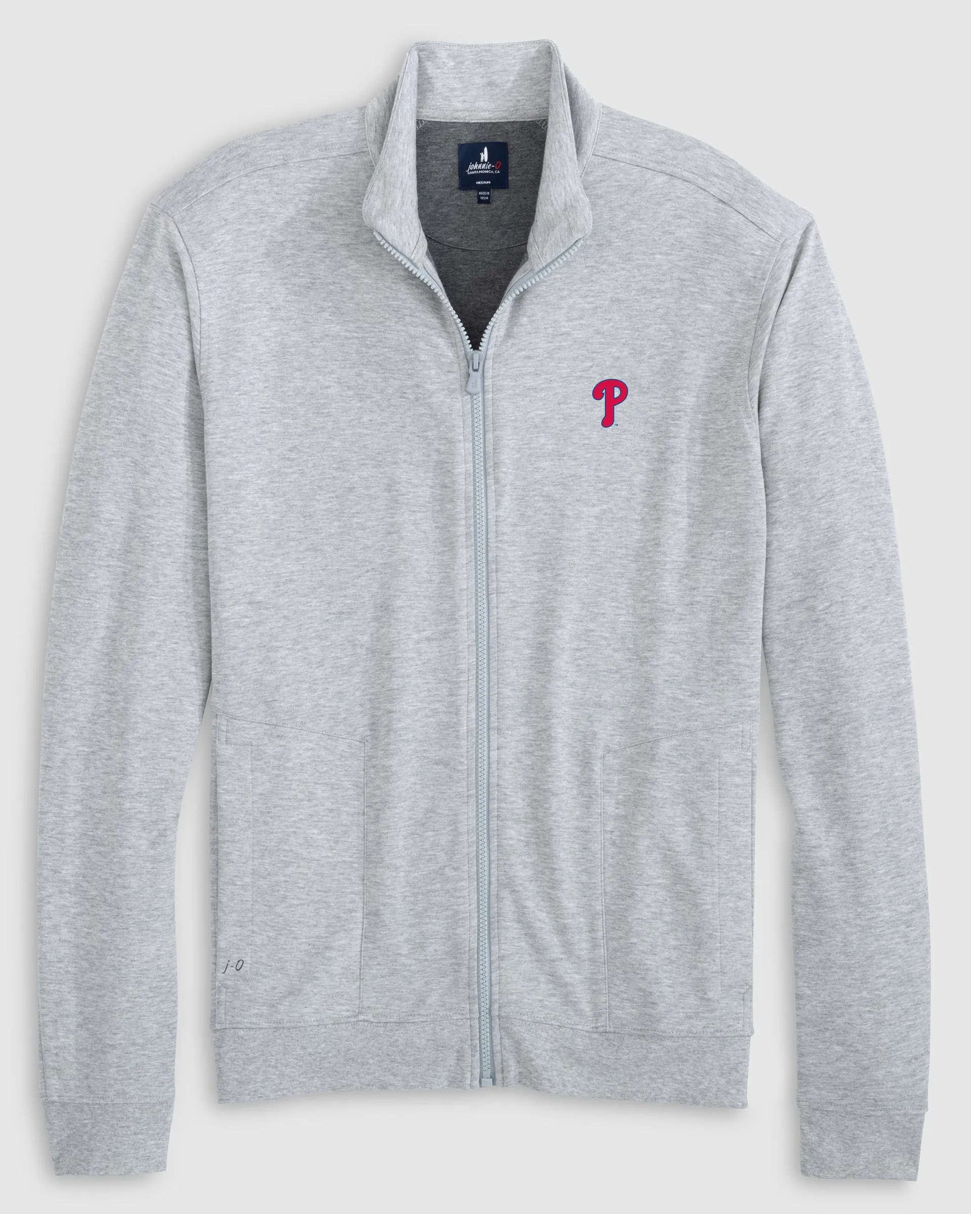 Philadelphia Phillies Holton Knit Track Jacket sold by Johnnie-O