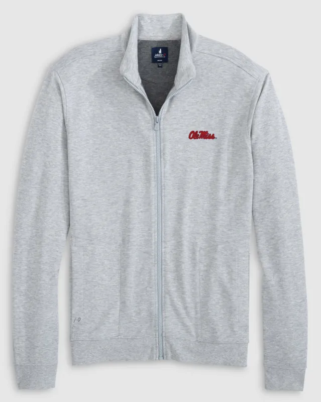Ole Miss Holton Knit Track Jacket sold by Johnnie-O