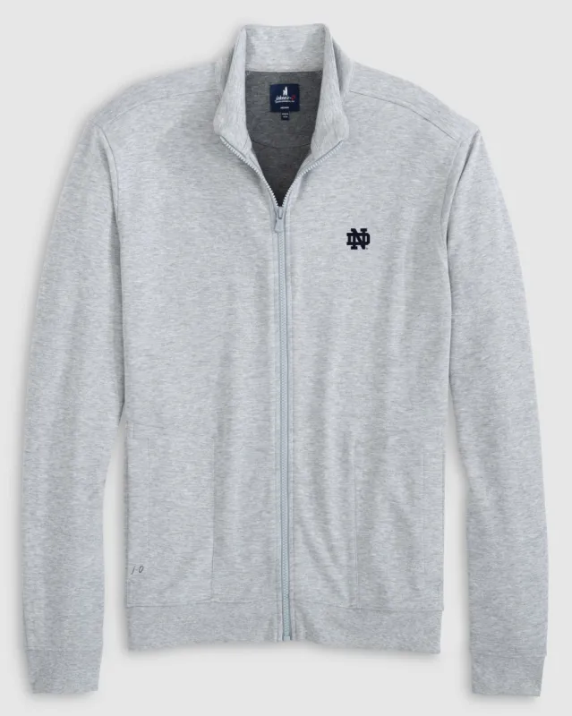 University of Notre Dame Holton Knit Track Jacket sold by Johnnie-O
