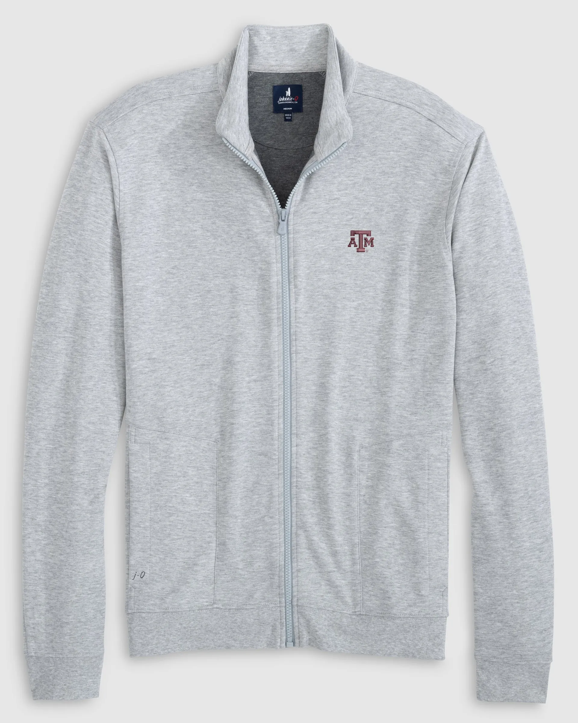 Texas A&M Holton Knit Track Jacket sold by Johnnie-O