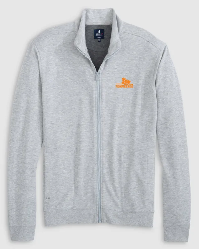 University of Tennessee Holton Knit Track Jacket - Vault Logo sold by Johnnie-O