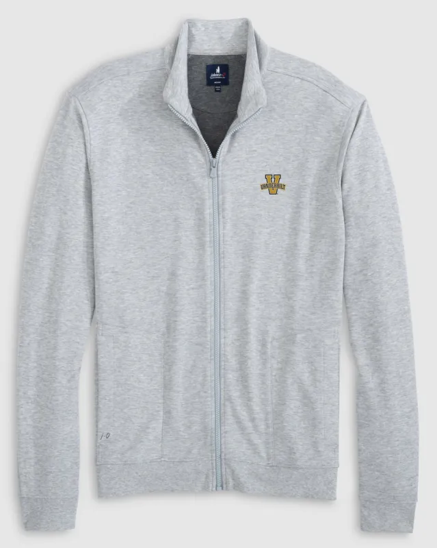 Vanderbilt University Holton Knit Track Jacket - Vault Logo sold by Johnnie-O