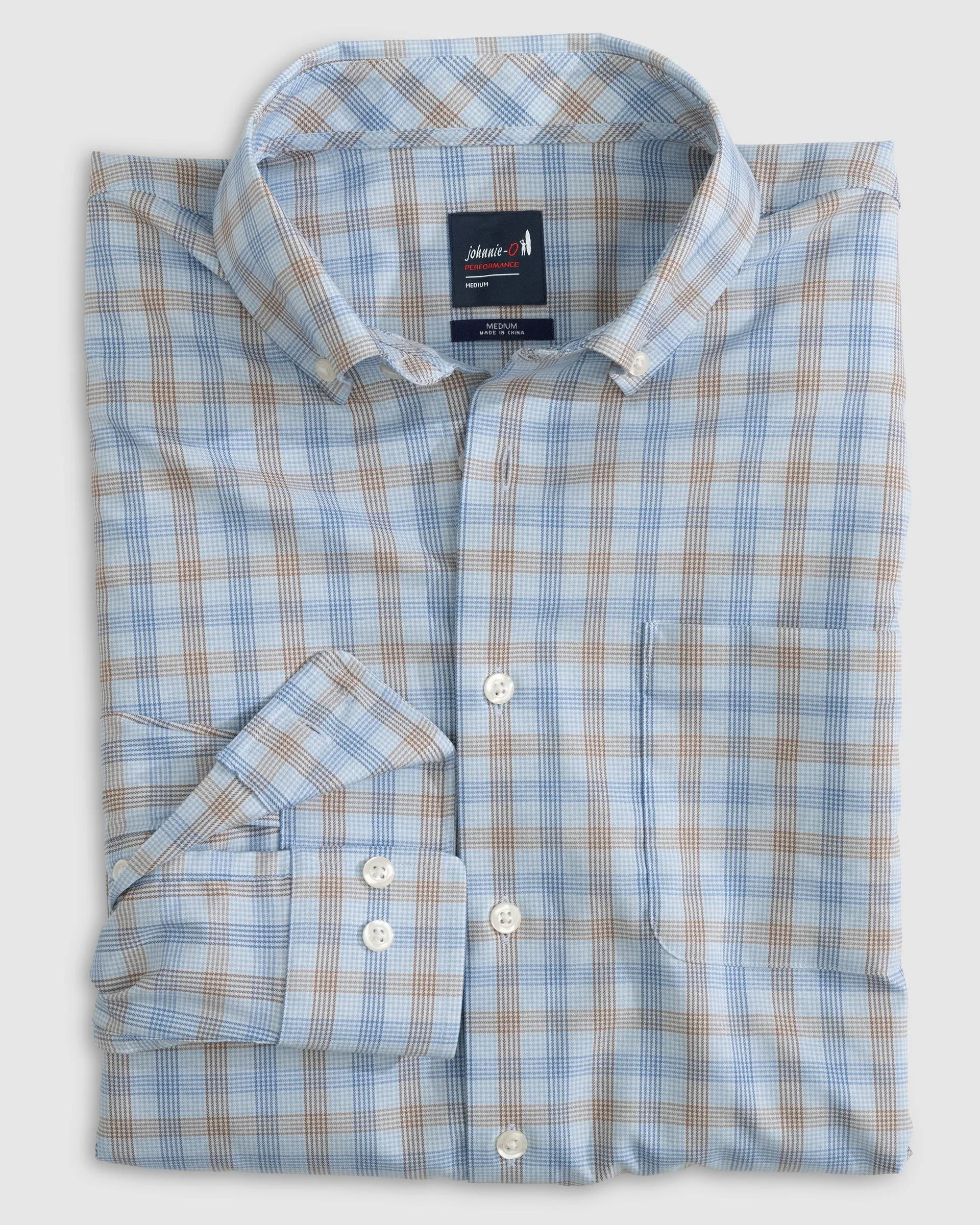 Lowell Performance Button-Up Shirt sold by Johnnie-O