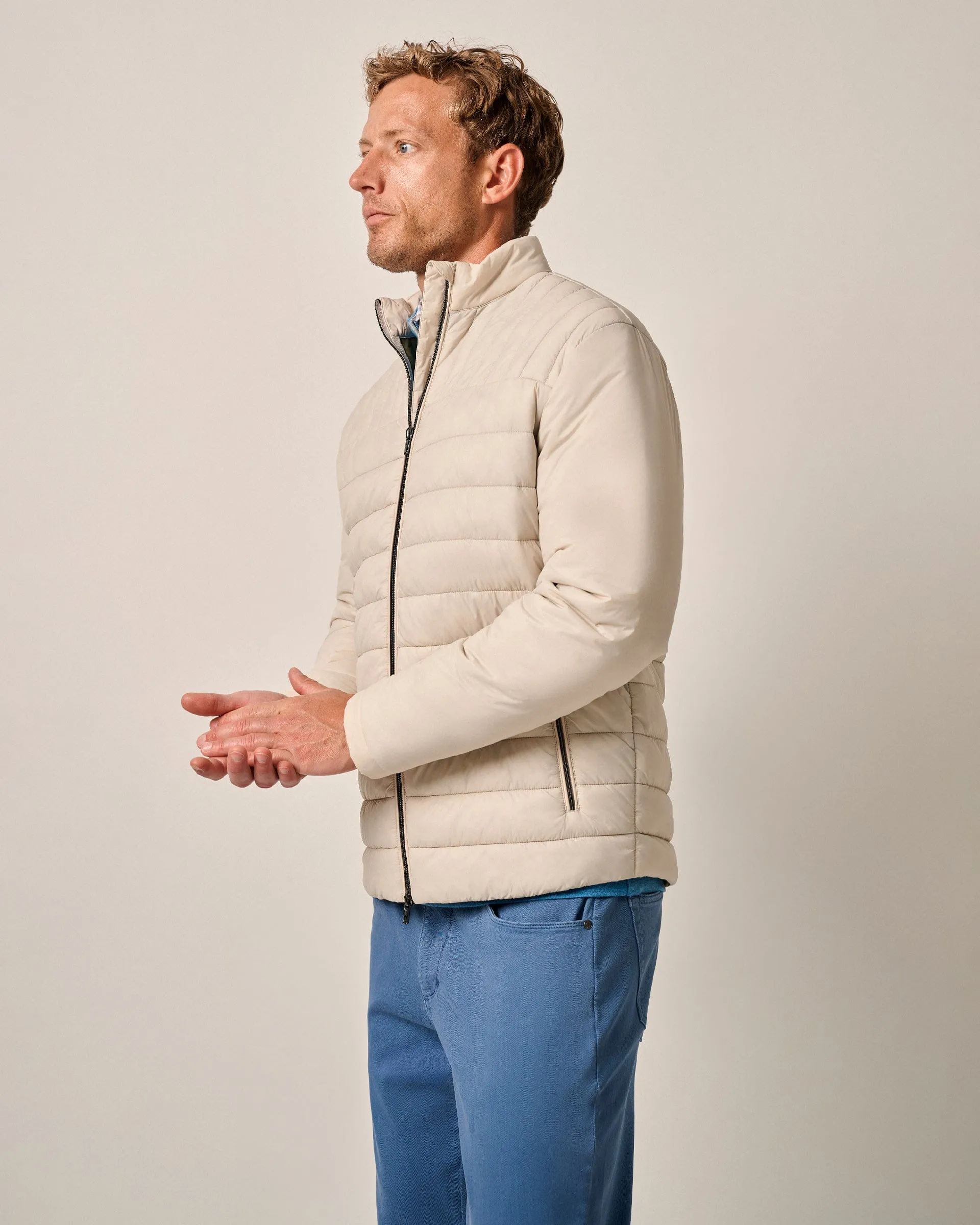 Killington Featherweight Quilted Bomber Jacket sold by Johnnie-O product image thumbnail 3