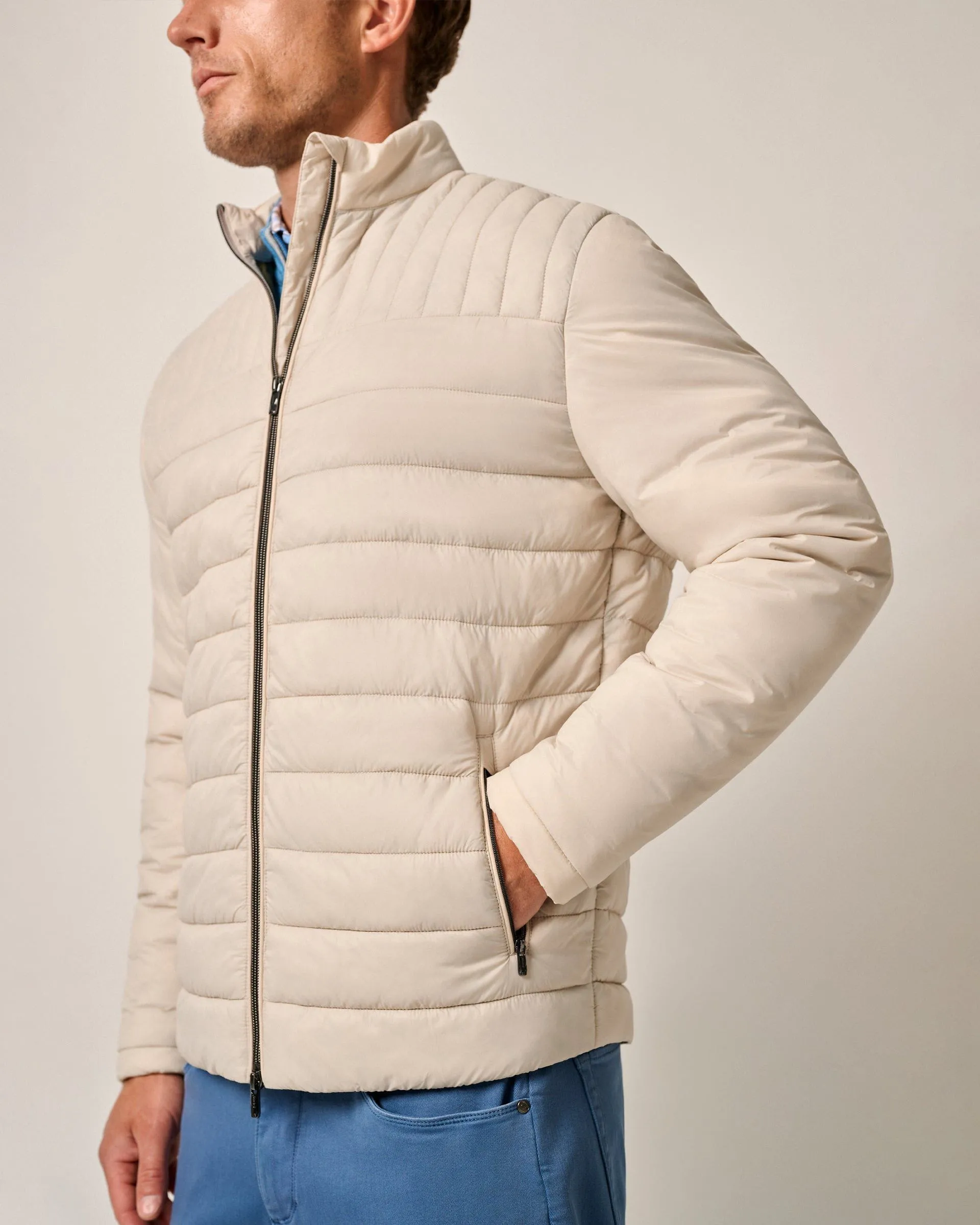 Killington Featherweight Quilted Bomber Jacket sold by Johnnie-O product image thumbnail 4