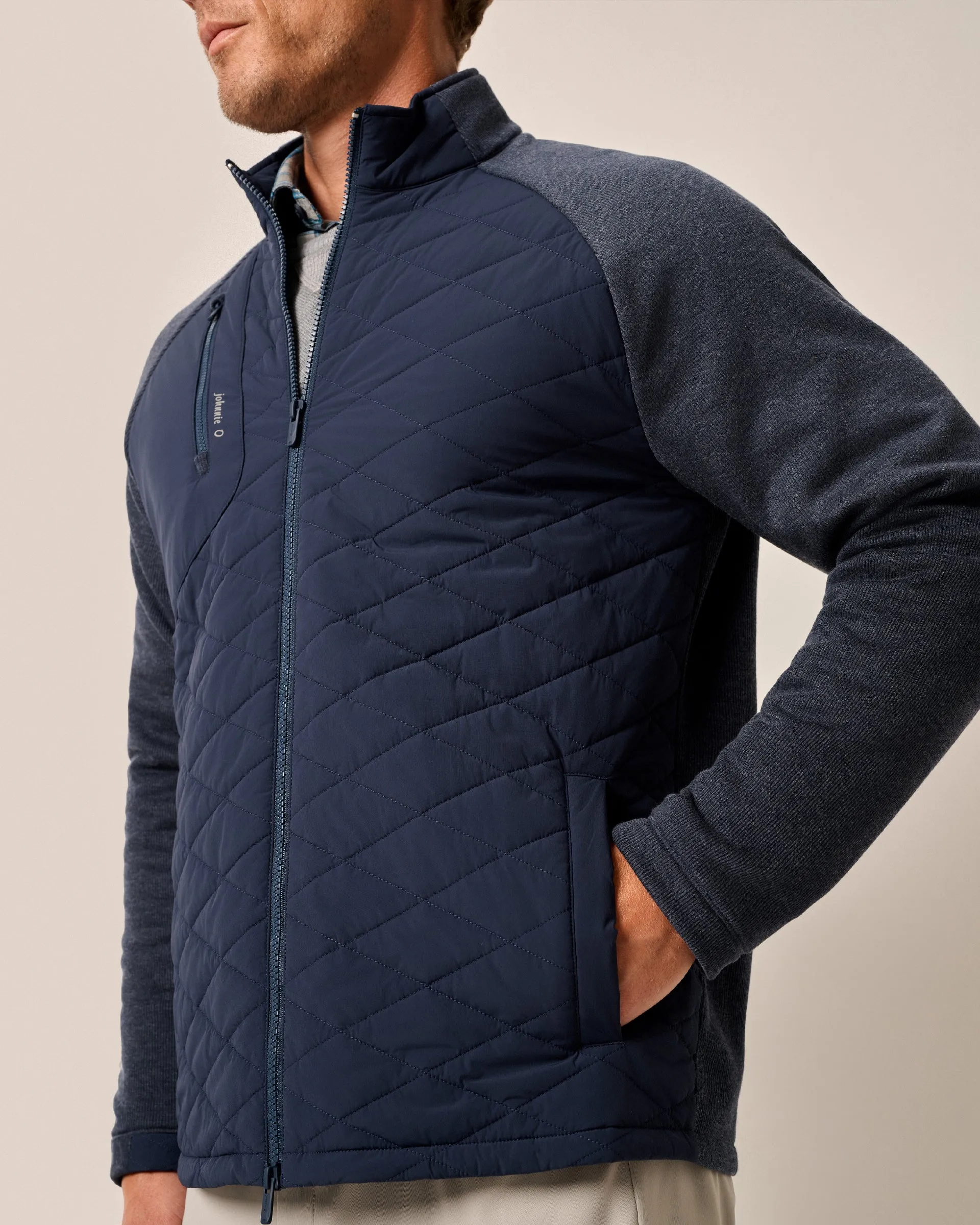 Weller Lightweight Performance Fleece Jacket sold by Johnnie-O product image thumbnail 3