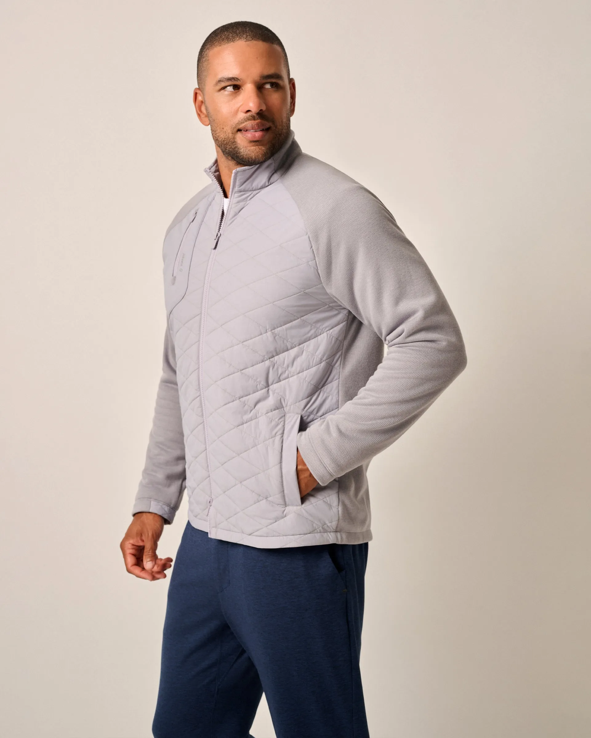 Weller Lightweight Performance Fleece Jacket sold by Johnnie-O product image thumbnail 5