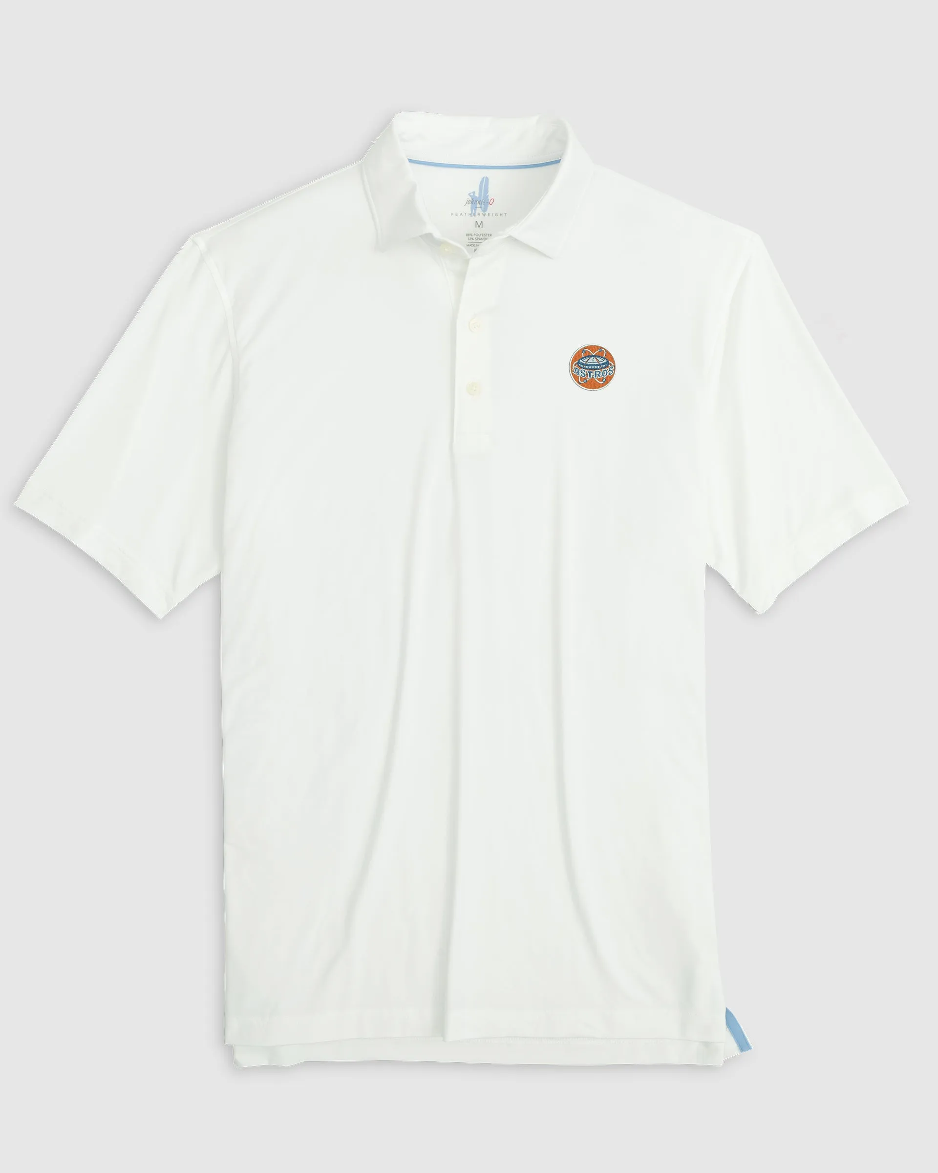 Houston Astros Cooperstown Huronn Featherweight Performance Polo sold by Johnnie-O