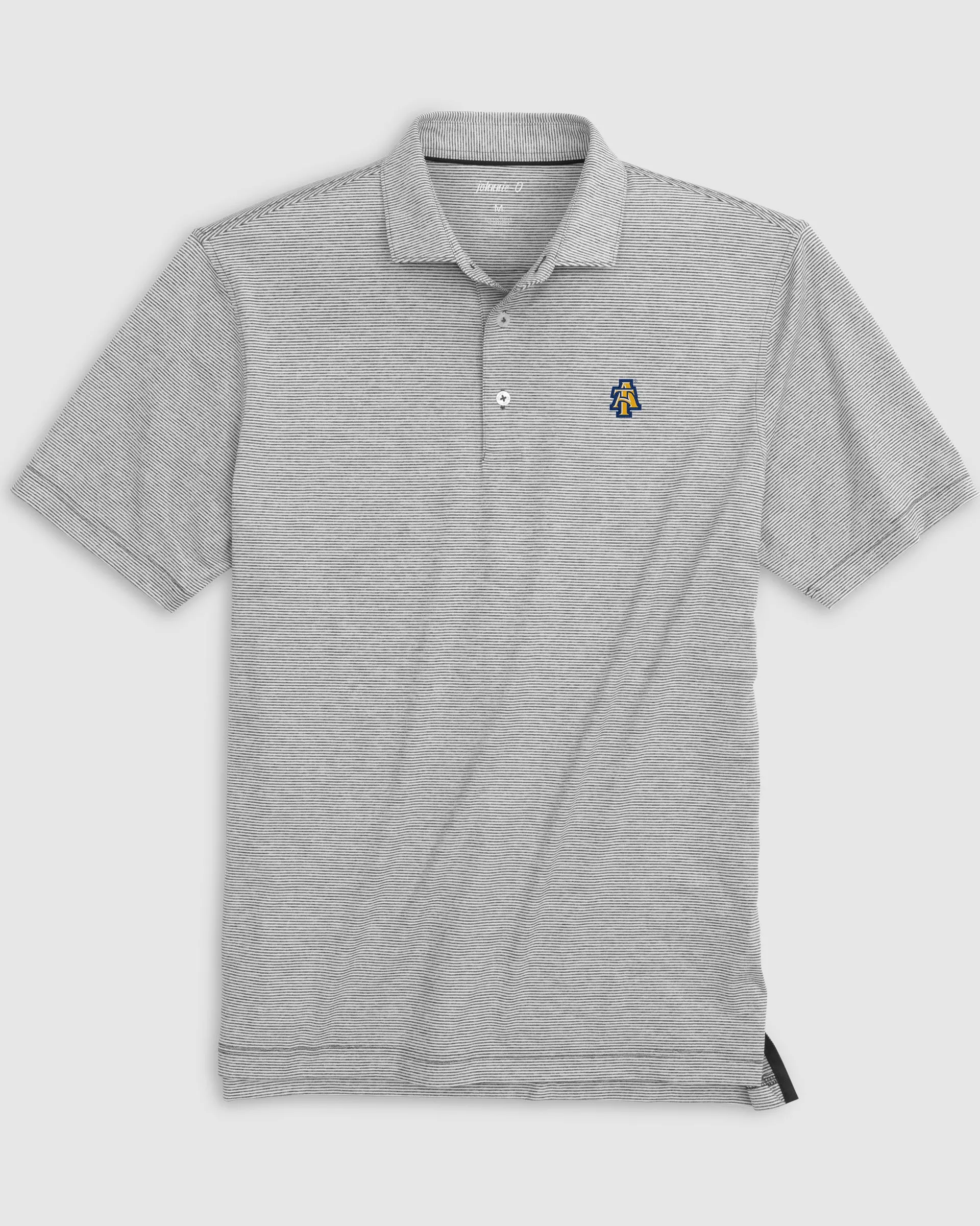 NC AT&T State Lyndonn Striped Jersey Performance Polo sold by Johnnie-O product image thumbnail 3
