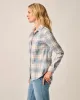 Inez Flannel Button-Down Shirt sold by Johnnie-O