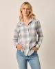 Inez Flannel Button-Down Shirt sold by Johnnie-O