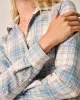 Inez Flannel Button-Down Shirt sold by Johnnie-O