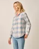 Inez Flannel Button-Down Shirt sold by Johnnie-O