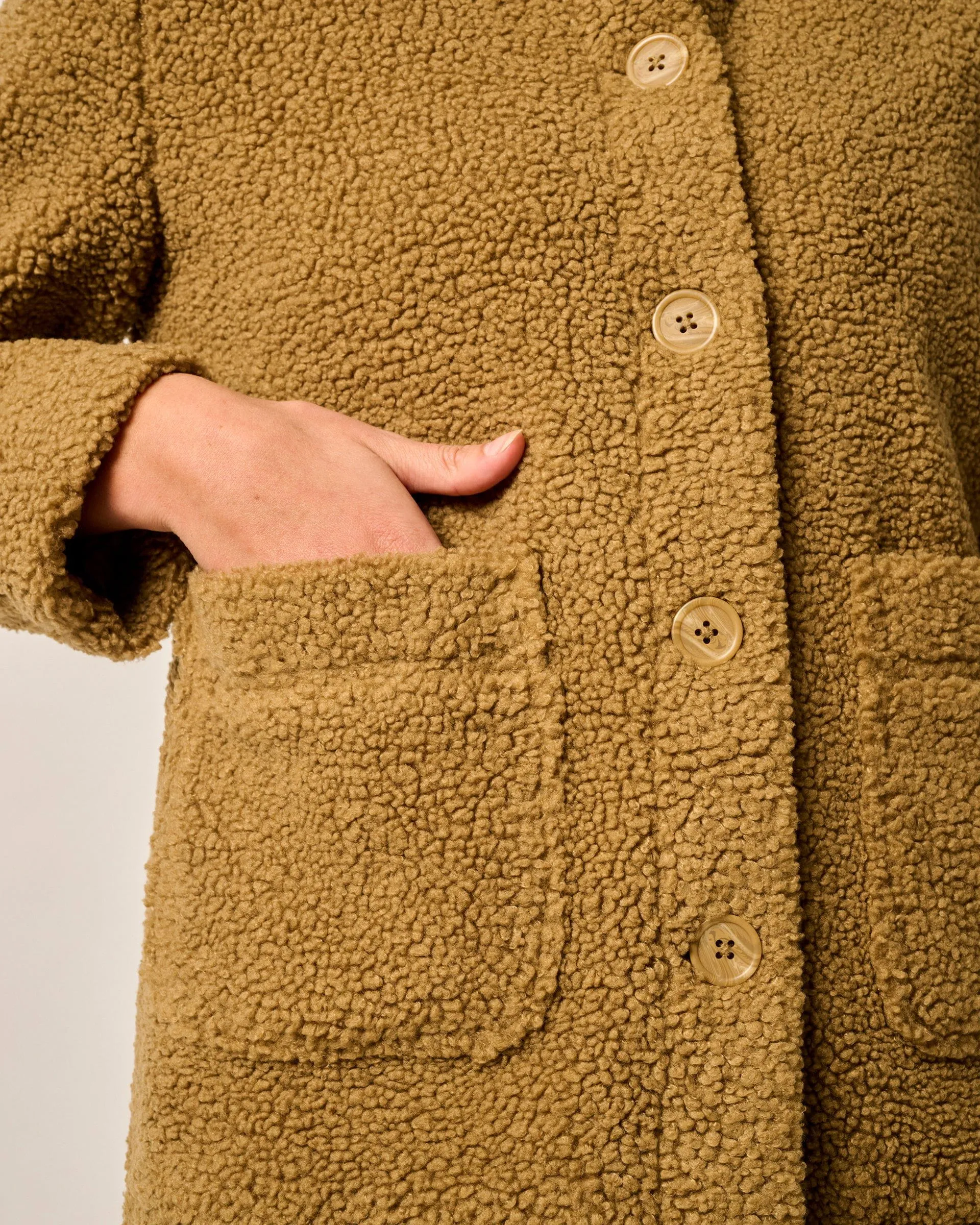 Elsa Shearling Jacket sold by Johnnie-O product image thumbnail 4