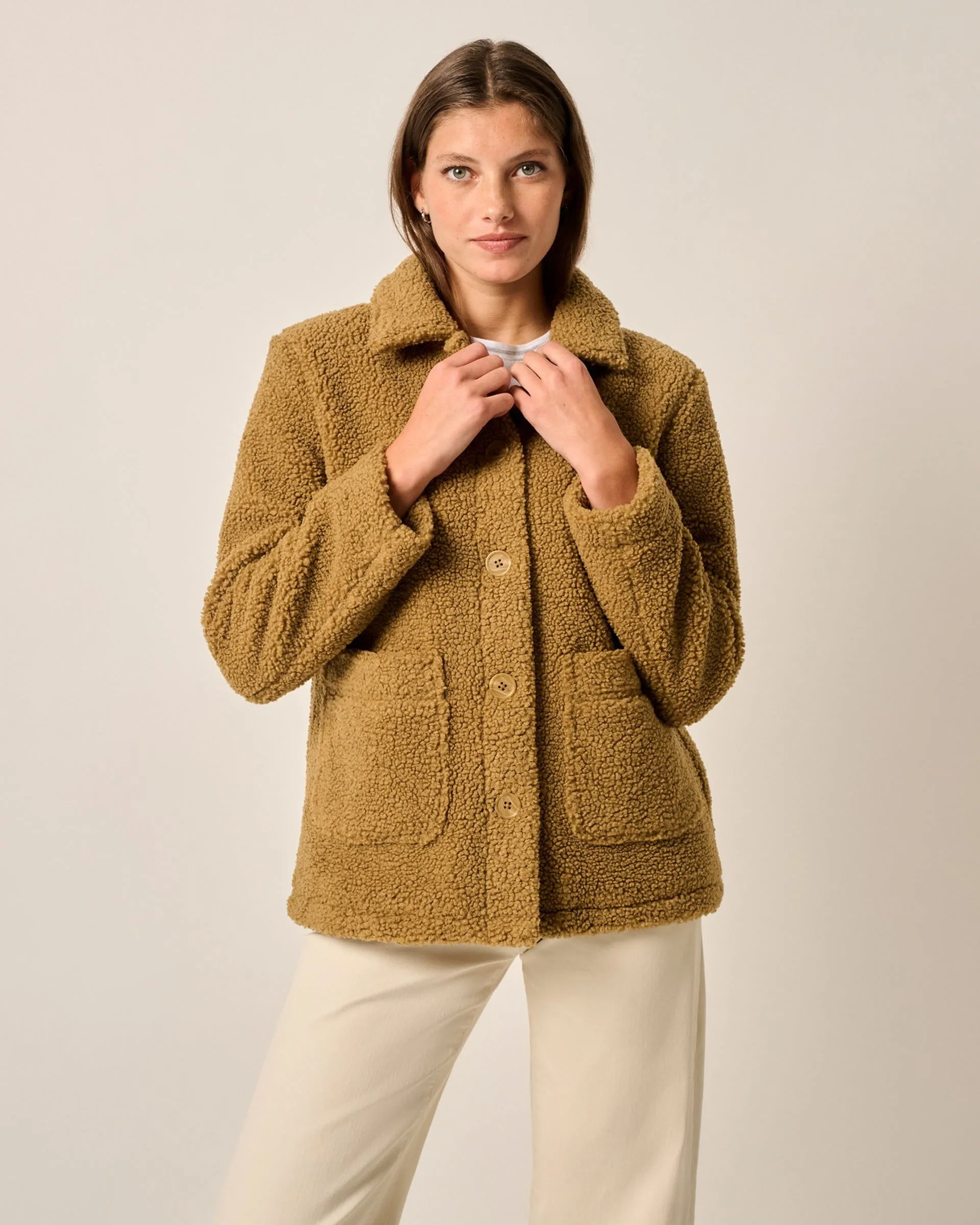 Elsa Shearling Jacket sold by Johnnie-O product image thumbnail 5