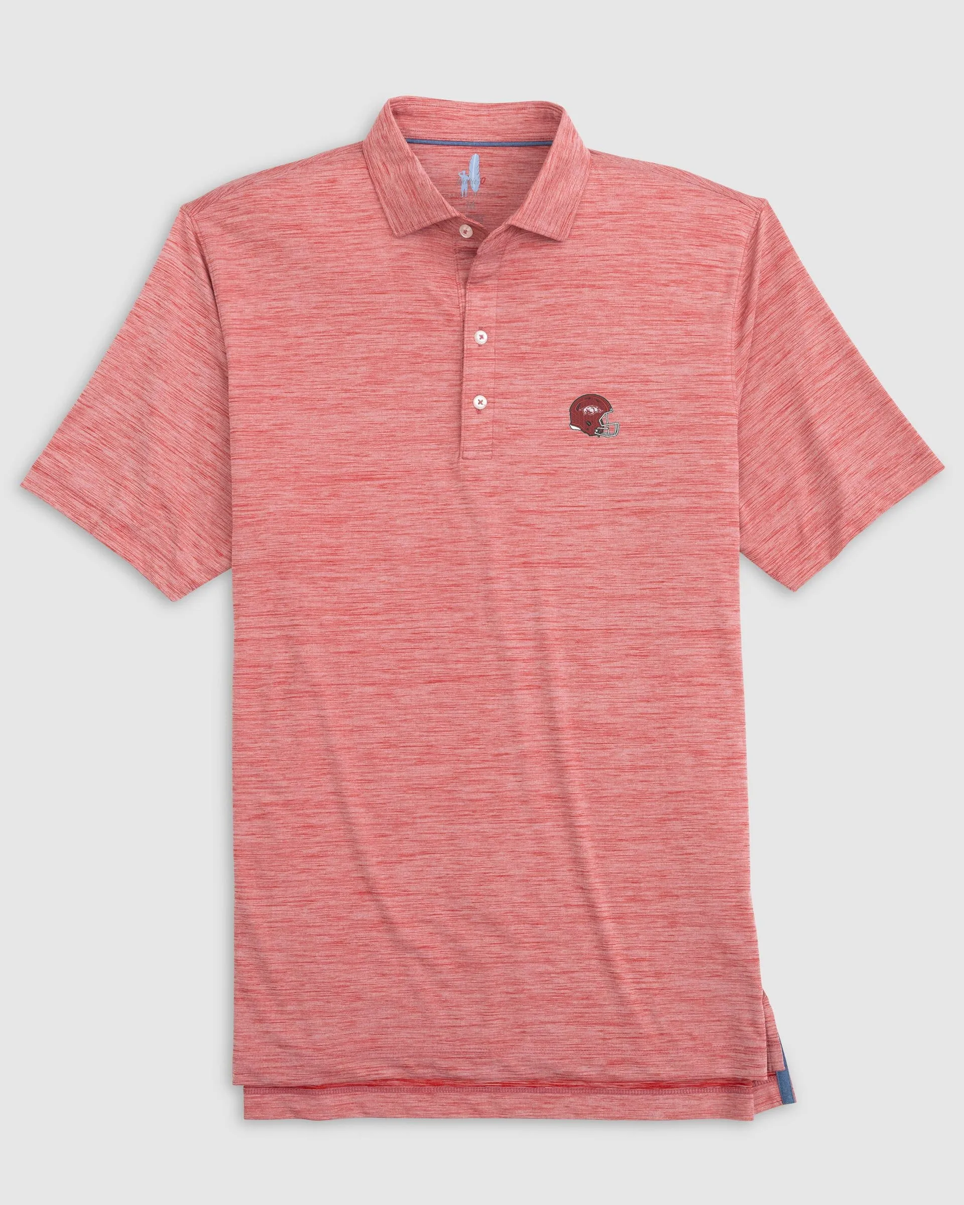 University of Arkansas Huronn Featherweight Performance Polo - Helmet Logo sold by Johnnie-O product image thumbnail 2