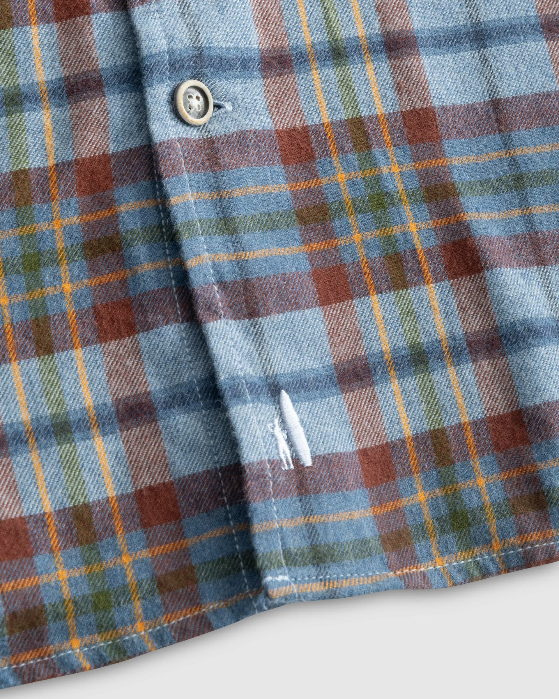 Tucked Cotton Blend Button Up Shirt - Roger sold by Johnnie-O product image thumbnail 3