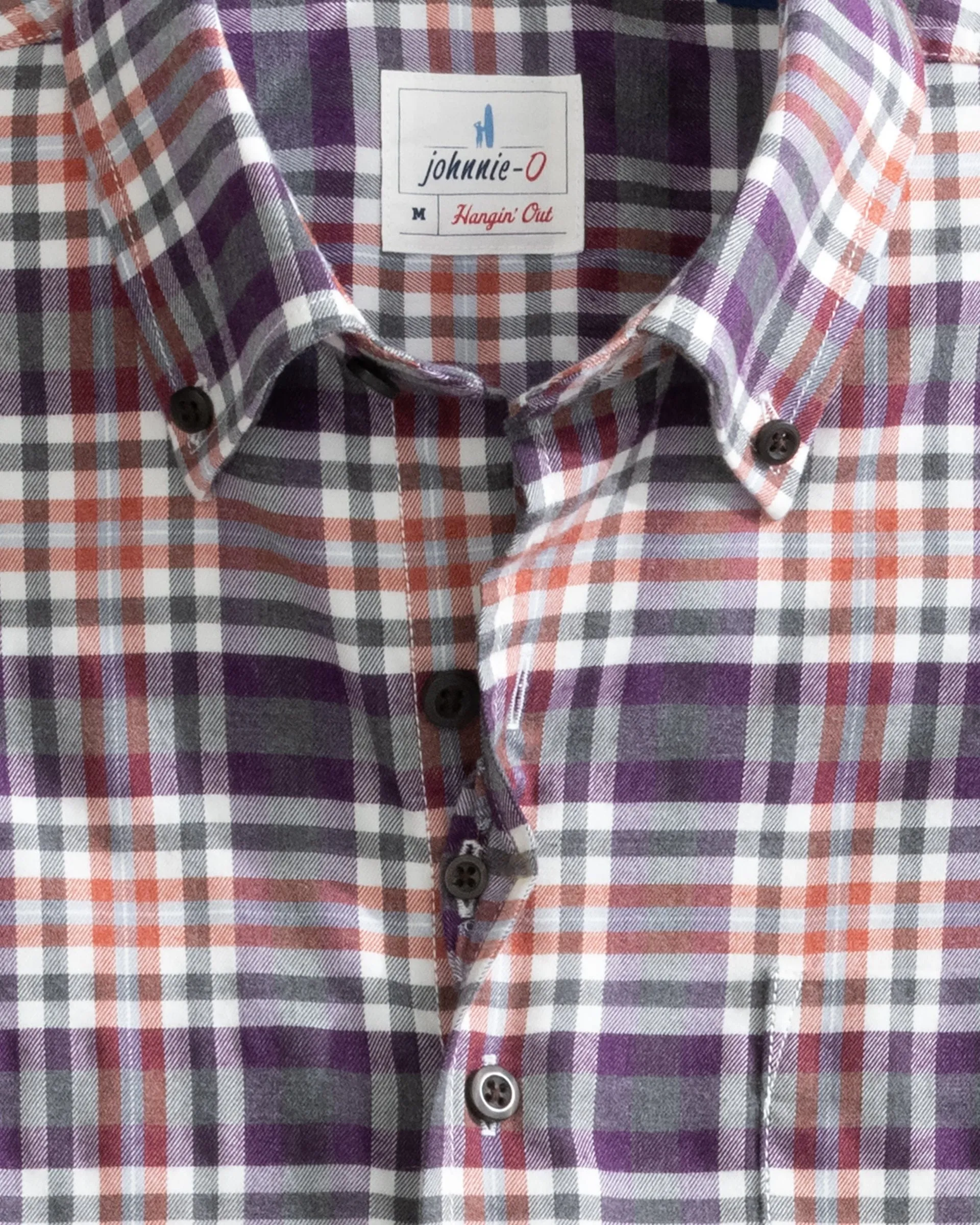 Tucked Cotton Blend Button Up Shirt - Millbank sold by Johnnie-O product image thumbnail 3