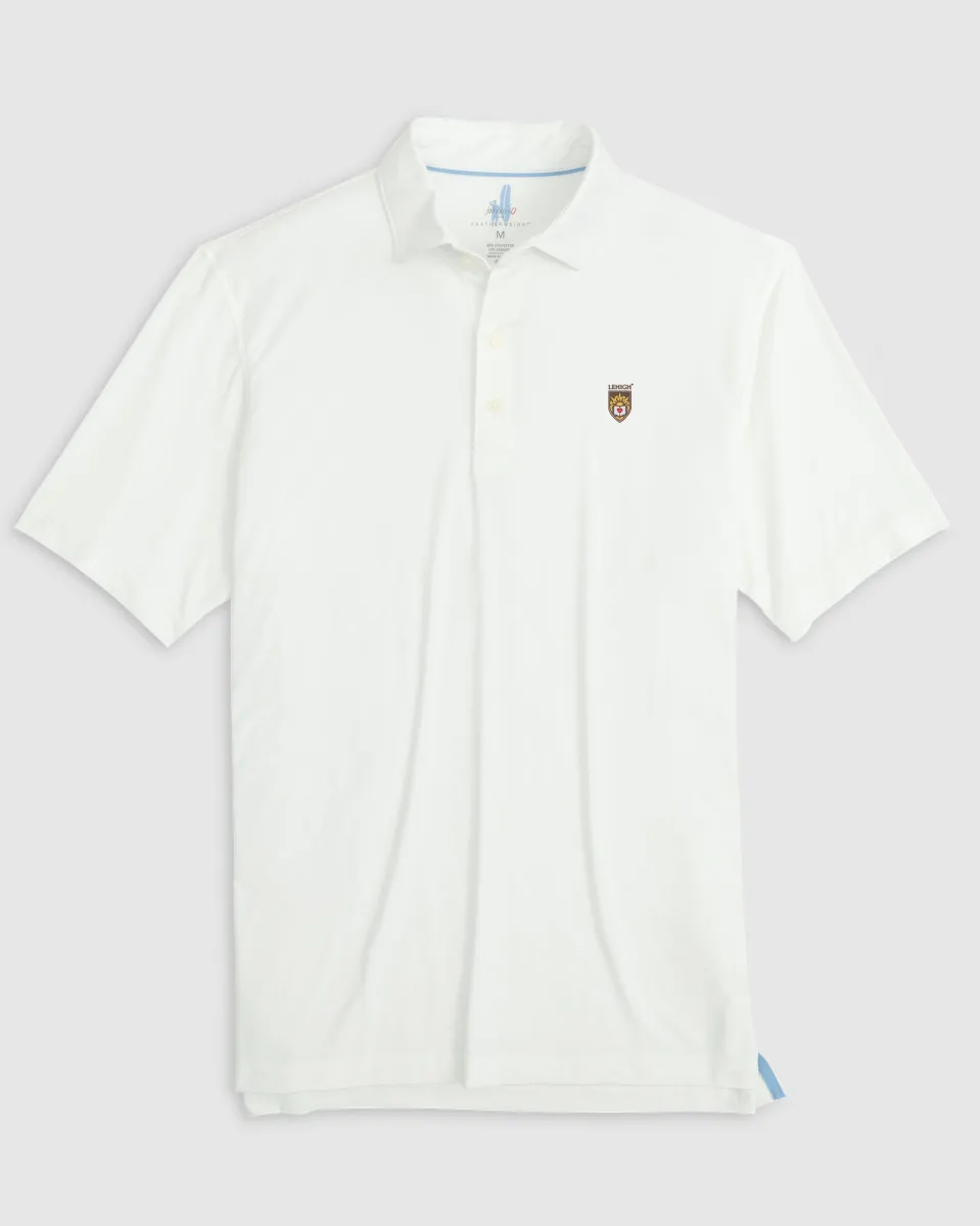 Lehigh Huronn Featherweight Performance Polo sold by Johnnie-O