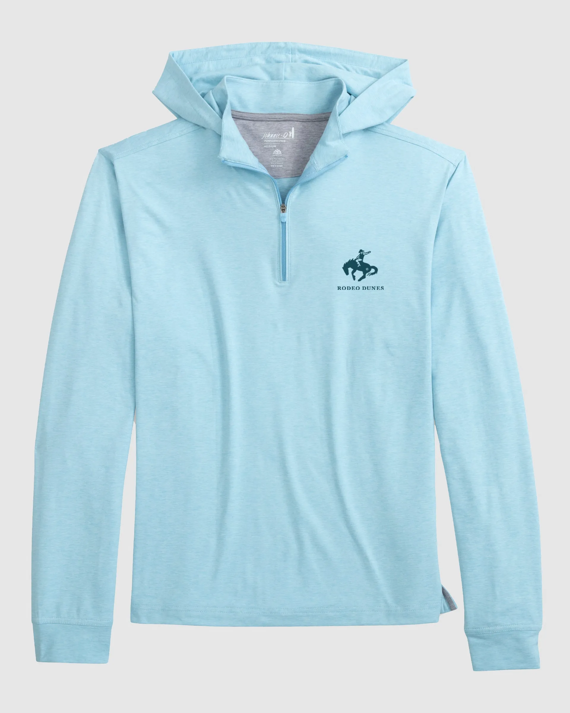 Rodeo Dunes Slaton Performance 1/4 Zip Hoodie sold by Johnnie-O