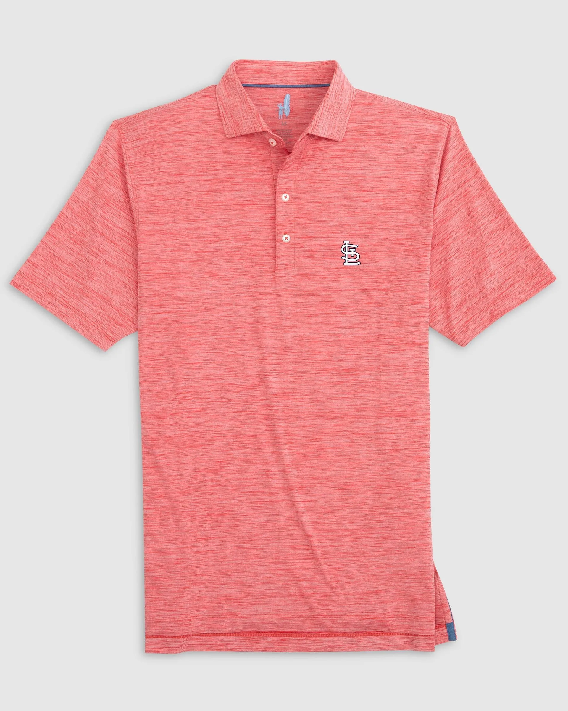 St. Louis Cardinals Huronn Featherweight Performance Polo sold by Johnnie-O product image thumbnail 3
