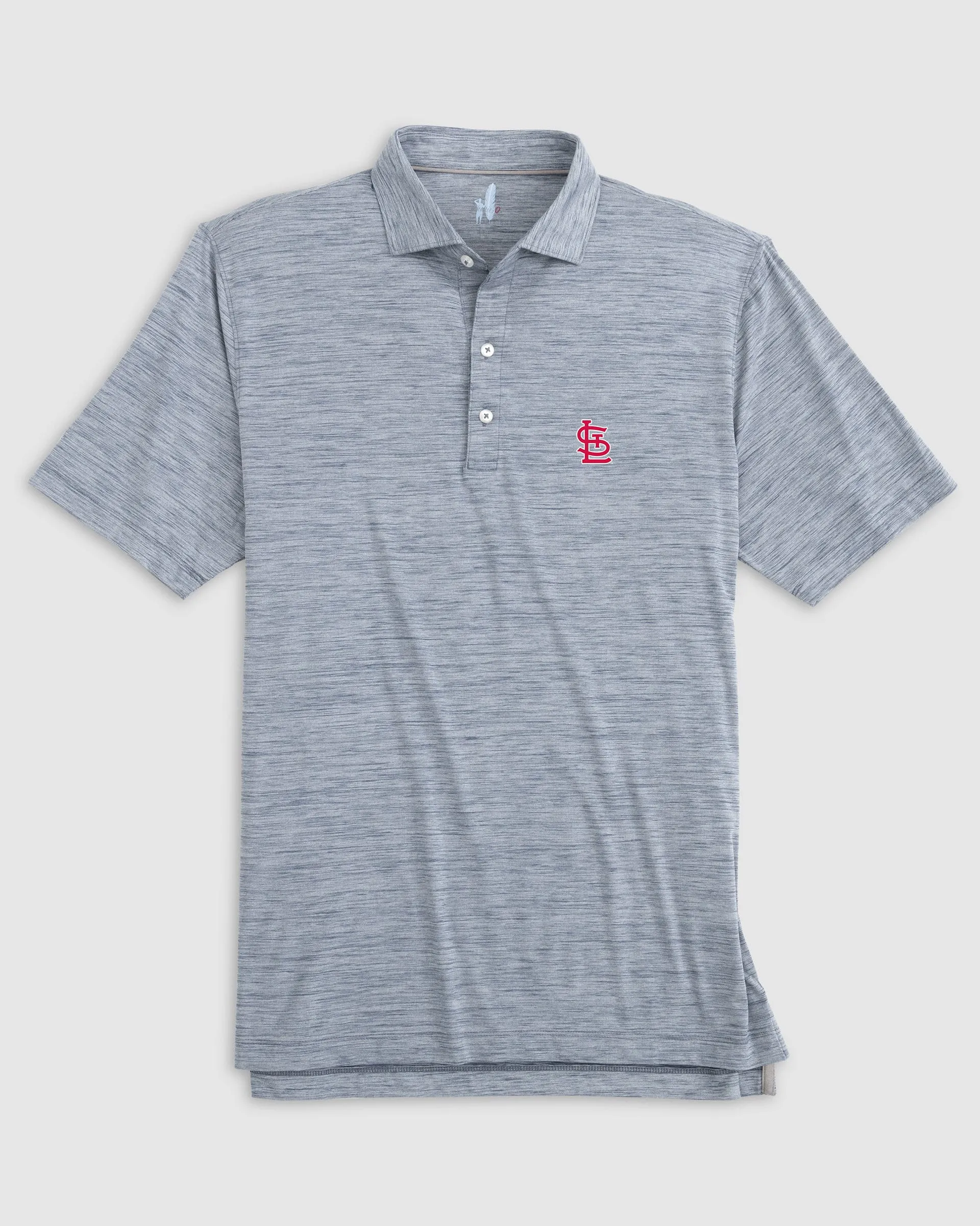 St. Louis Cardinals Huronn Featherweight Performance Polo sold by Johnnie-O product image thumbnail 2