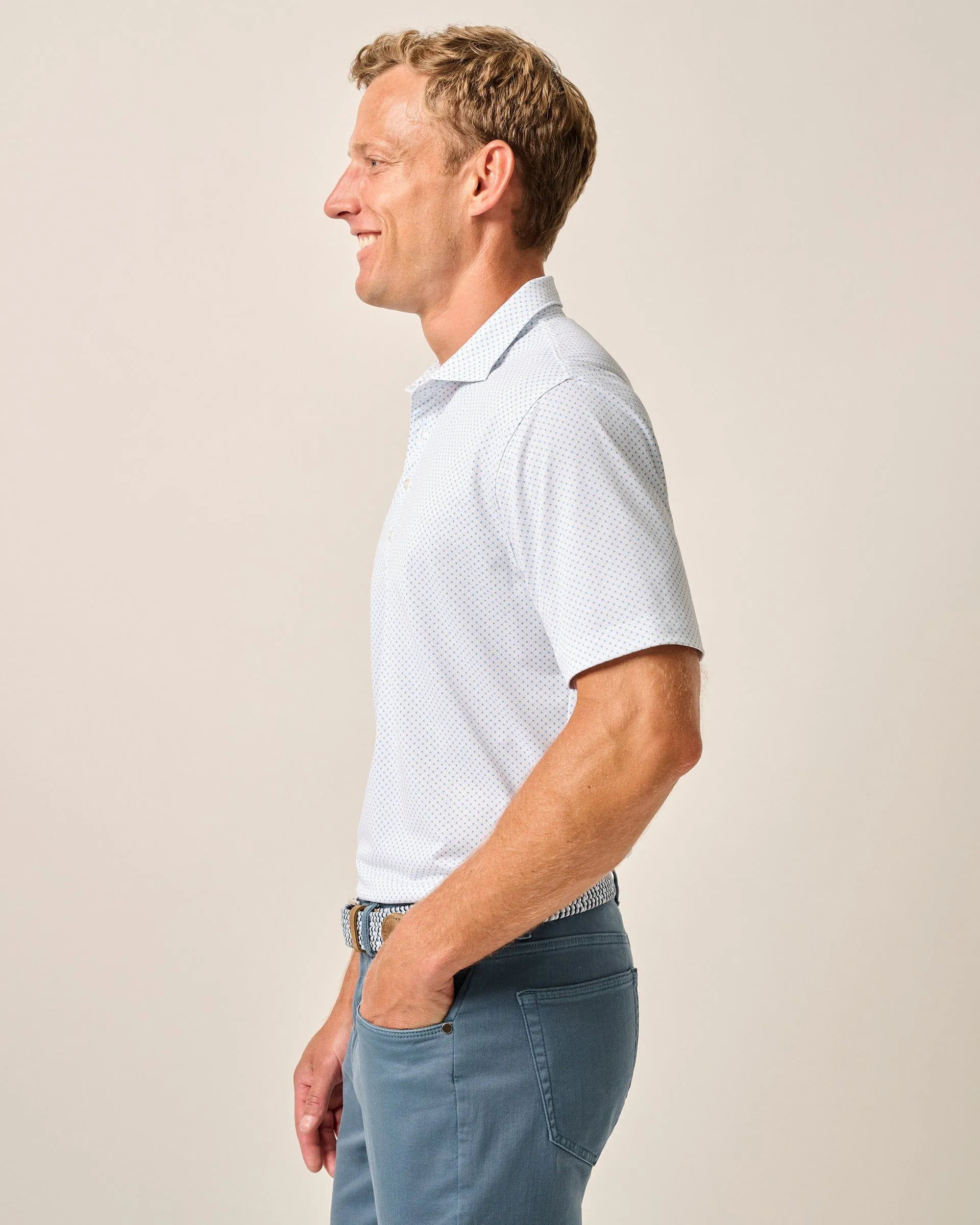 Performance Mesh Polo - Cason Print sold by Johnnie-O product image thumbnail 4