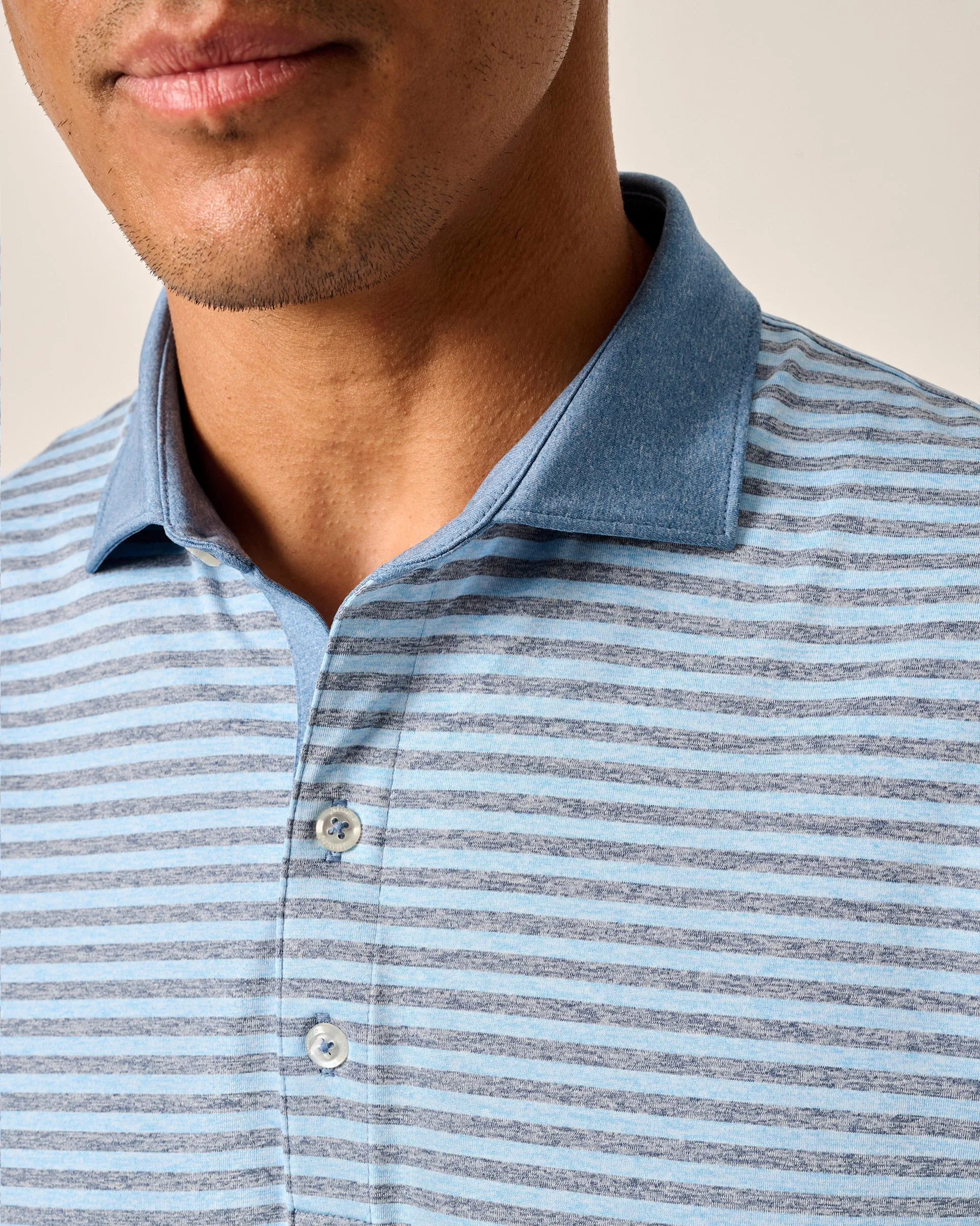 Performance Jersey Polo - Gibbons Stripe sold by Johnnie-O product image thumbnail 2