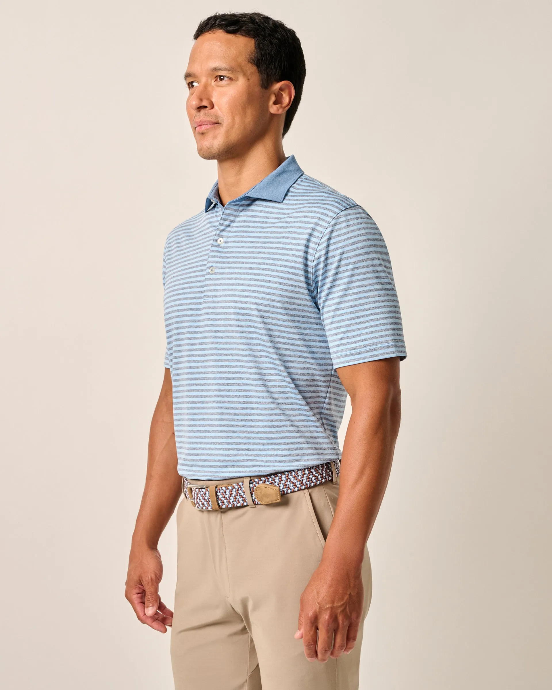 Performance Jersey Polo - Gibbons Stripe sold by Johnnie-O product image thumbnail 4