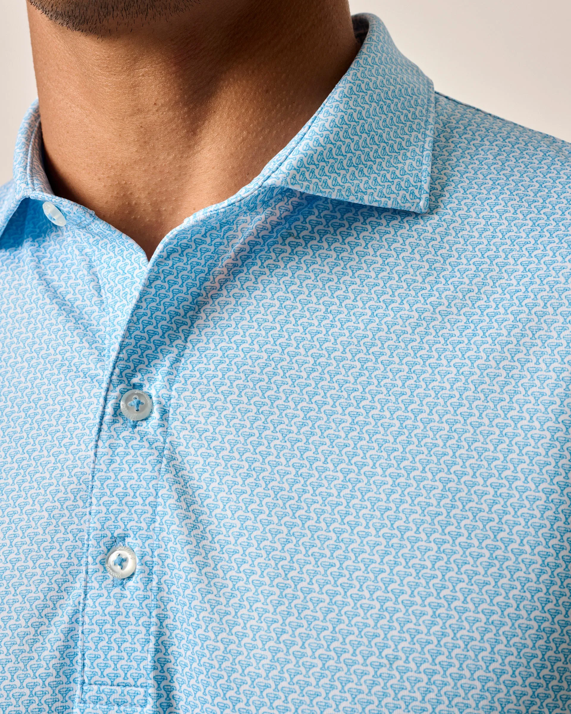 Performance Jersey Polo - Island Times sold by Johnnie-O product image thumbnail 2