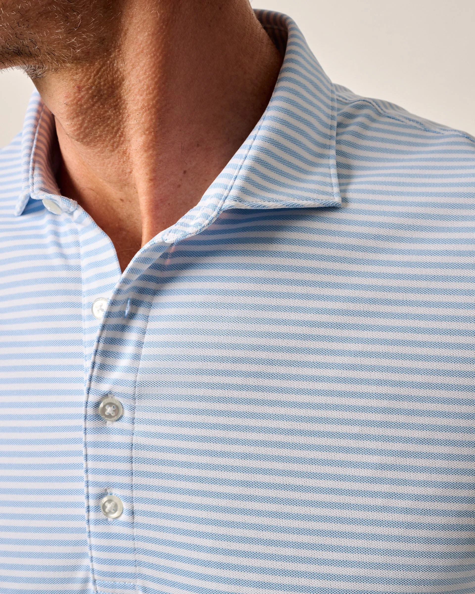 Performance Mesh Polo - Stetson Stripe sold by Johnnie-O product image thumbnail 3