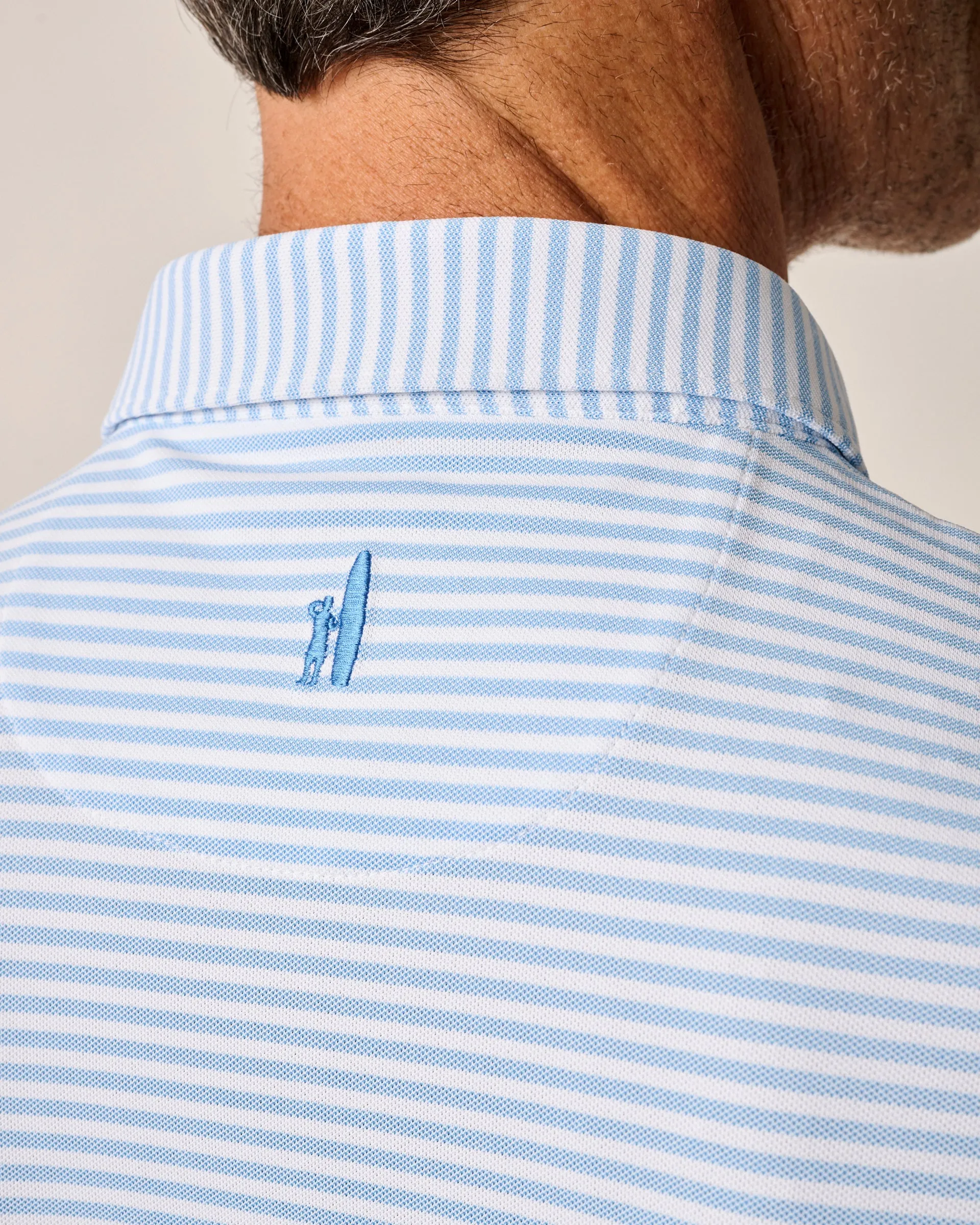 Performance Mesh Polo - Stetson Stripe sold by Johnnie-O product image thumbnail 2