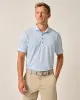 Performance Mesh Polo - Razz Print sold by Johnnie-O