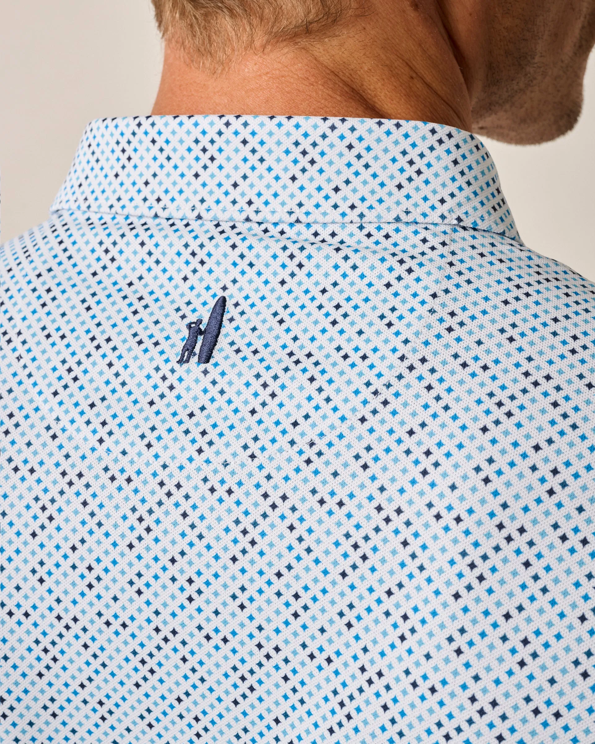 Performance Mesh Polo - Razz Print sold by Johnnie-O product image thumbnail 3