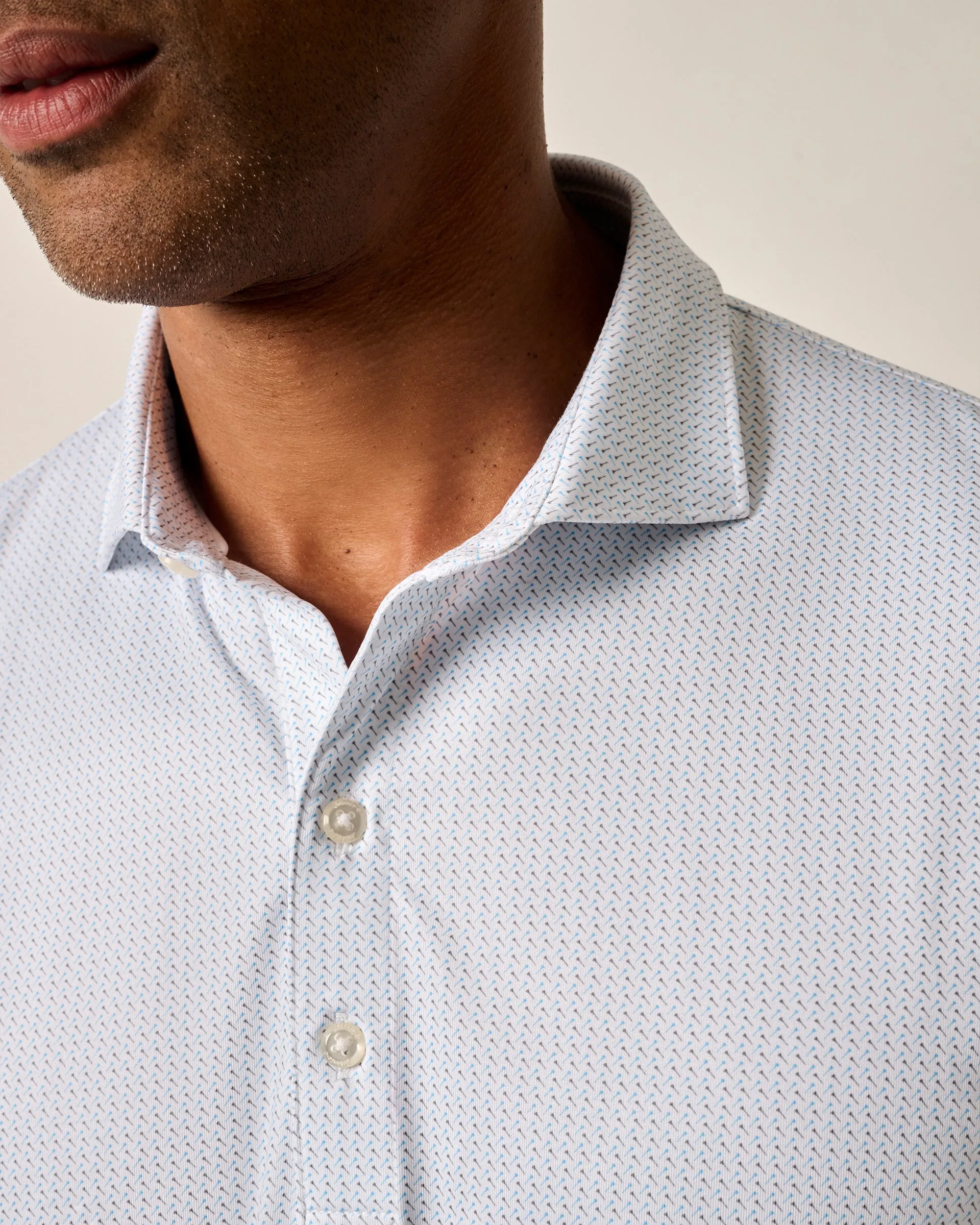 Performance Jersey Polo - Tee Time Print sold by Johnnie-O product image thumbnail 2